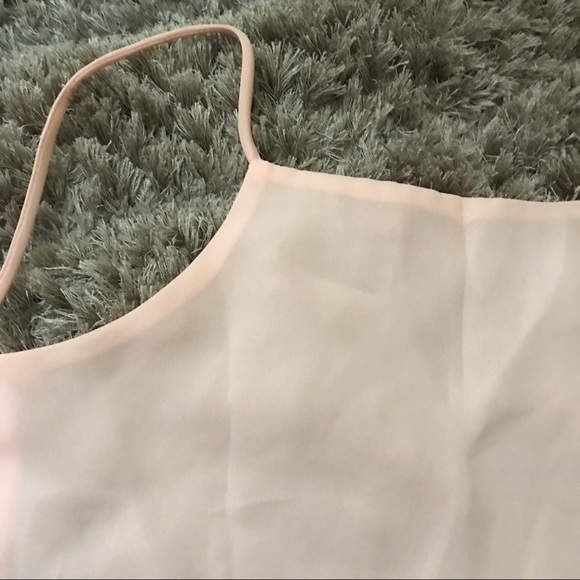 Brandy Melville peach silk top - Picture 5 of 5
